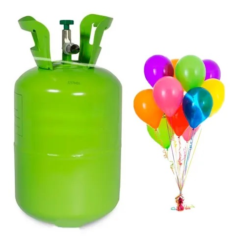 Bote de helio de gas globo