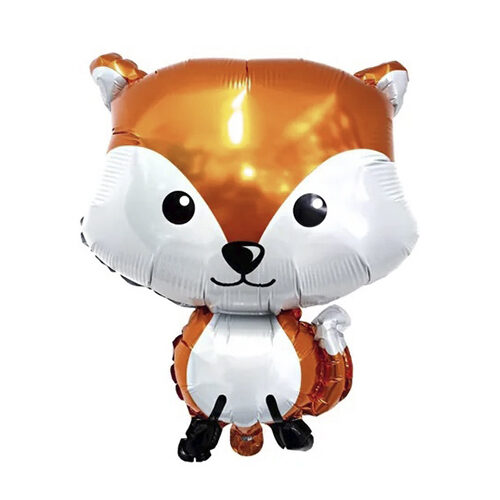 GLOBO METALIZADO ZORRO 80 CM GLOBO METALIZADO ZORRO 80 CM