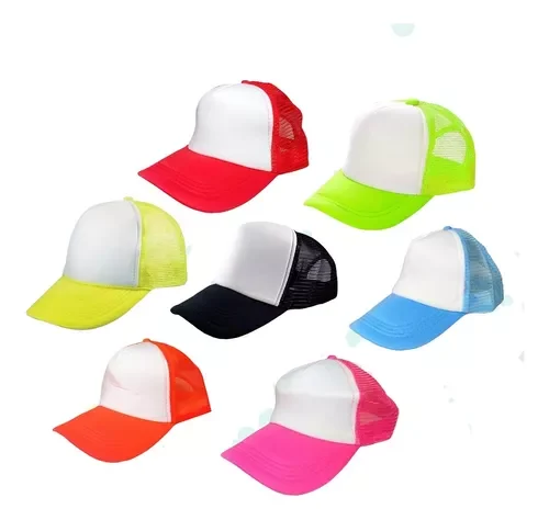 GORRA TRUCKER FLUO