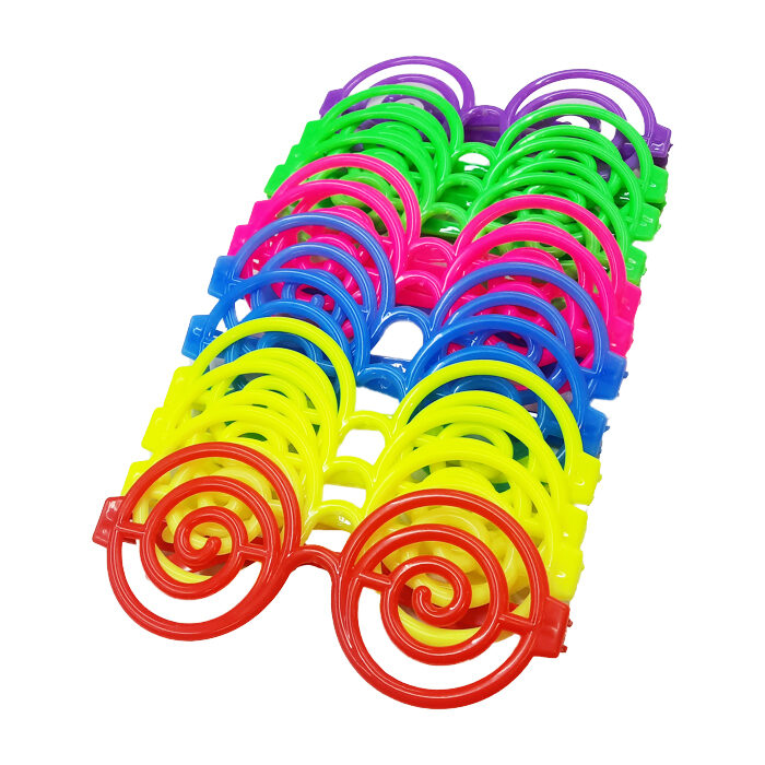 PACK DE ANTEOJOS ESPIRAL FLOGGER X12 PACK DE ANTEOJOS ESPIRAL FLOGGER X12