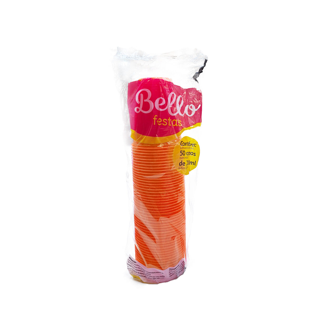 VASOS PLÁSTICOS FLUO X50/COLOR A ELECCIÓN Kingo Cotillon