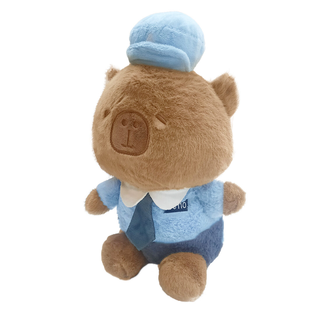 PELUCHE CAPIBARA SARGENTO PELUCHE CAPIBARA SARGENTO
