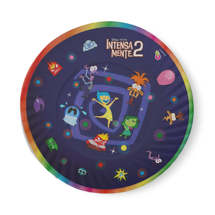 PLATOS DESCARTABLES INTENSAMENTE X 8 PLATOS DESCARTABLES INTENSAMENTE X 8