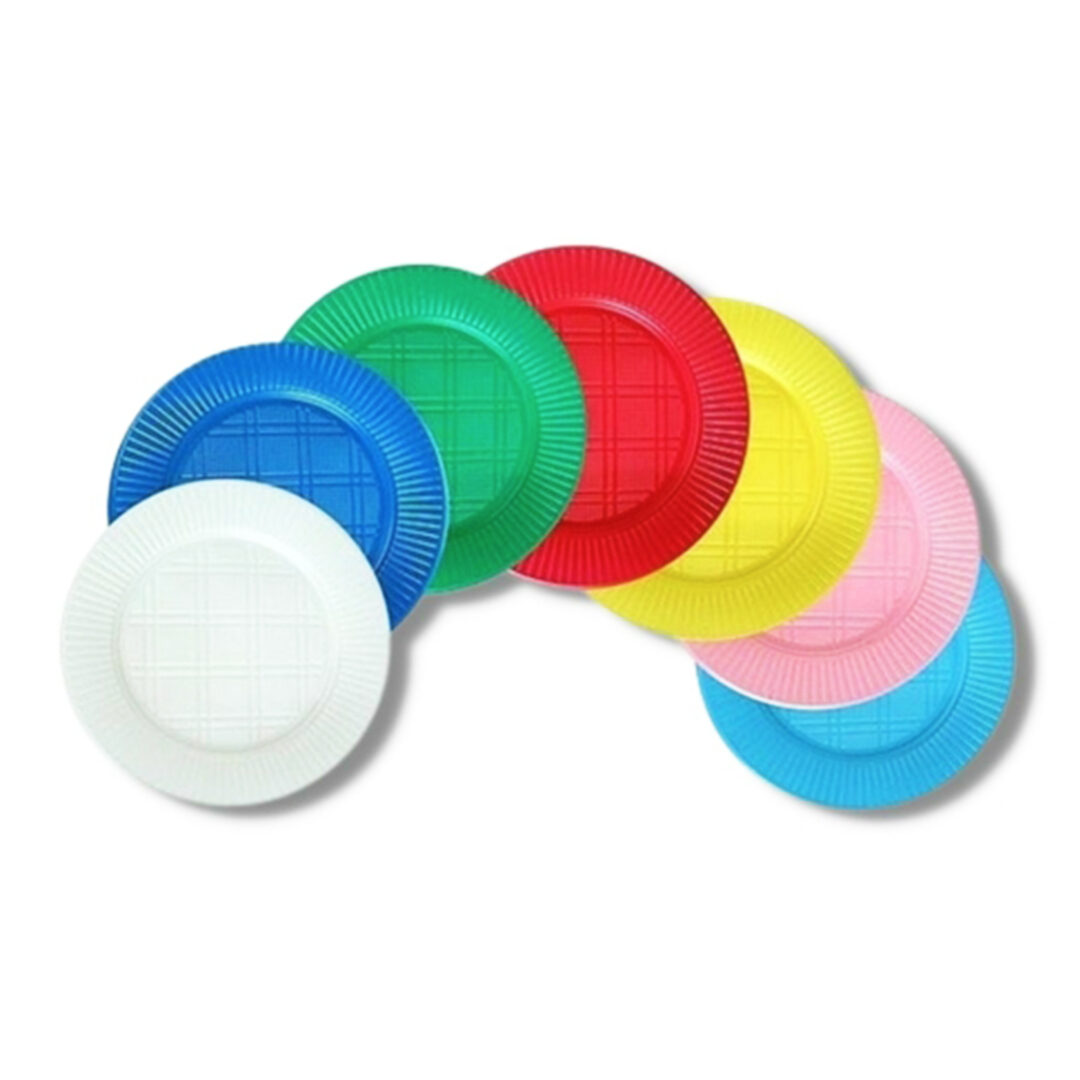 PLATOS DESCARTABLES 21 CM X 25/COLOR A ELECCIÓN PLATOS DESCARTABLES 21 CM X 25/COLOR A ELECCIÓN