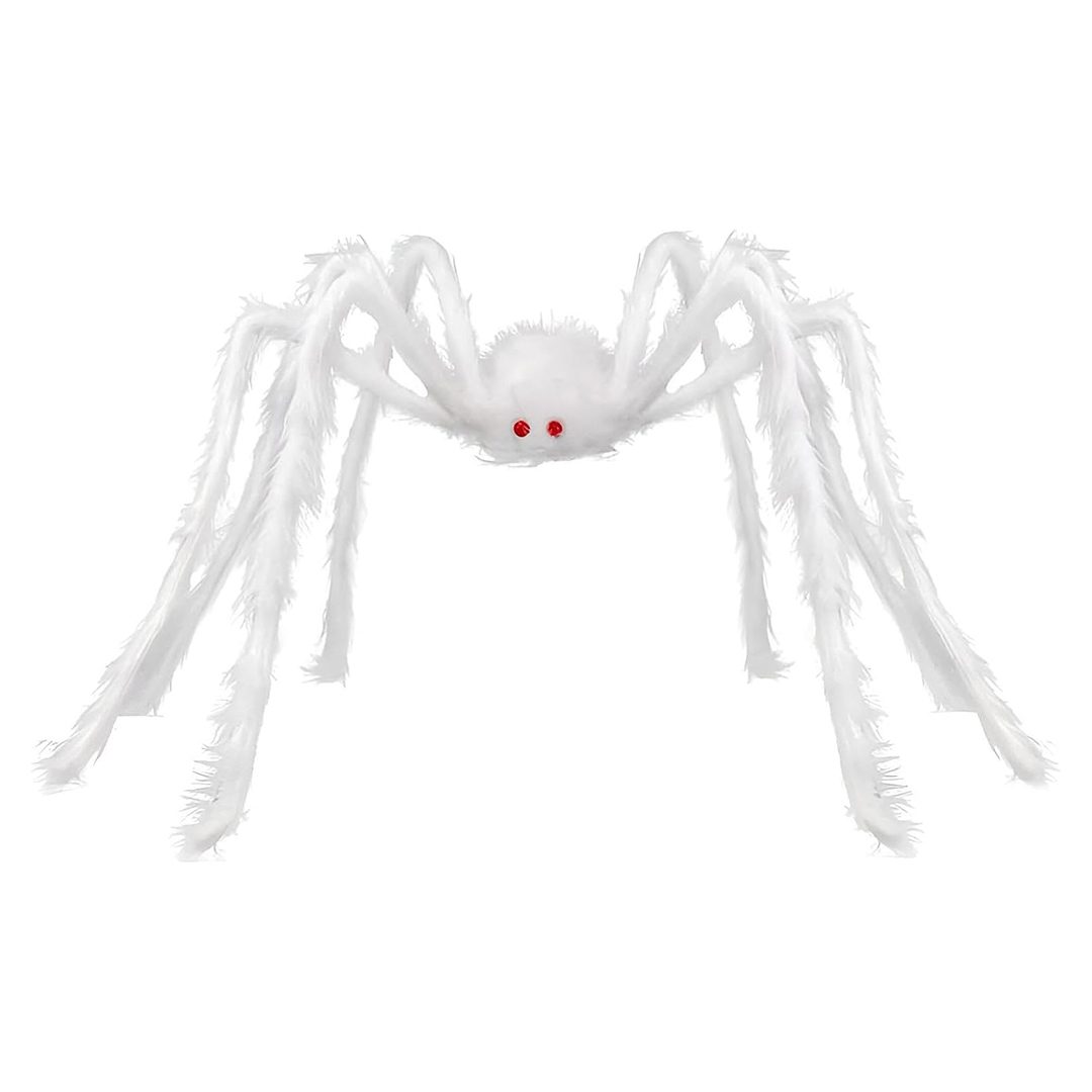 ARAÑA PELUDA BLANCA 120 CM ARAÑA PELUDA BLANCA 120 CM