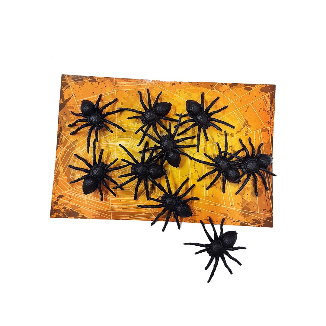 ARAÑAS NEGRAS PLÁSTICAS CHICAS X 10 ARAÑAS NEGRAS PLÁSTICAS CHICAS X 10