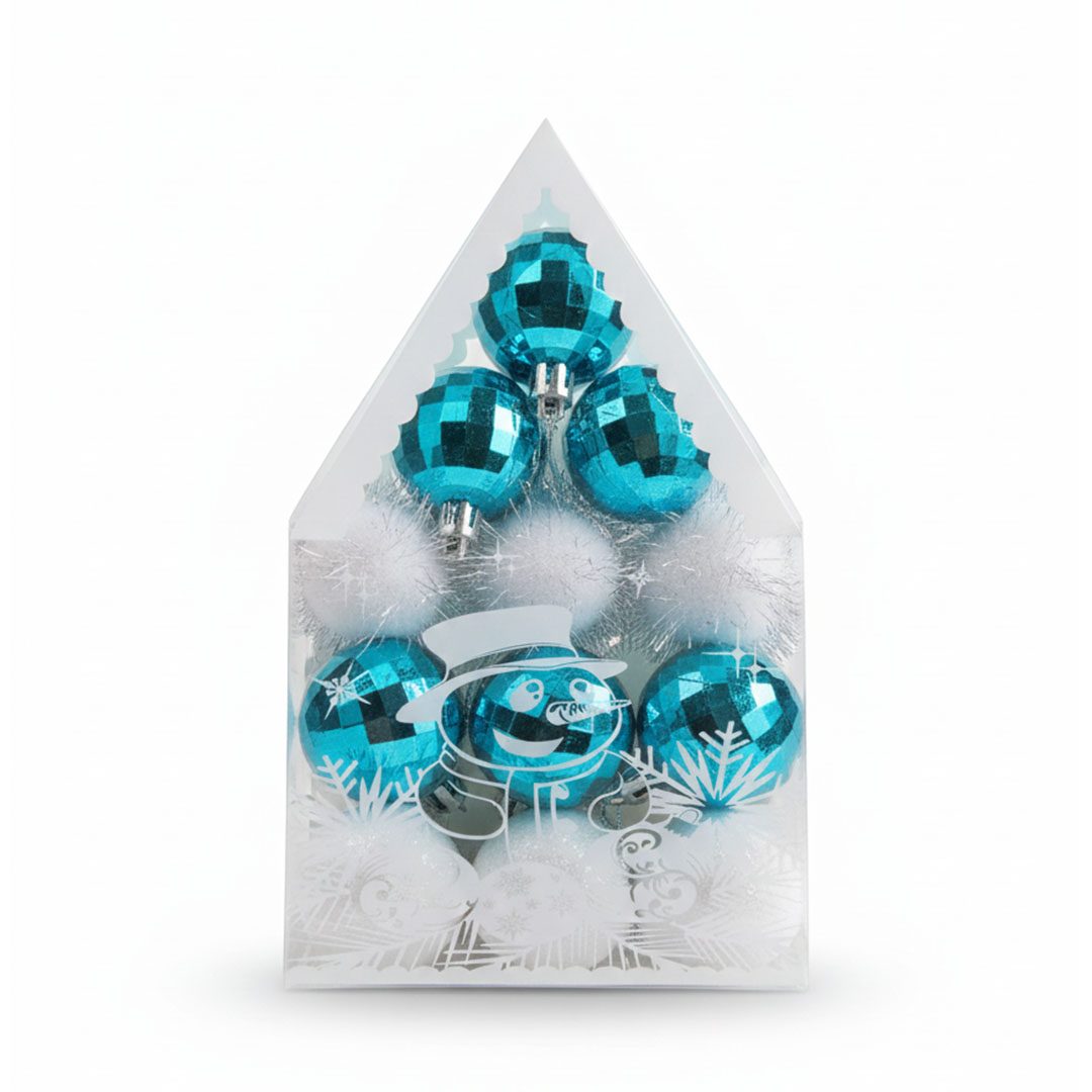 SET PELOTITAS NAVIDEÑAS SURTIDAS 3,5 CM X12 SET PELOTITAS NAVIDEÑAS SURTIDAS 3,5 CM X12