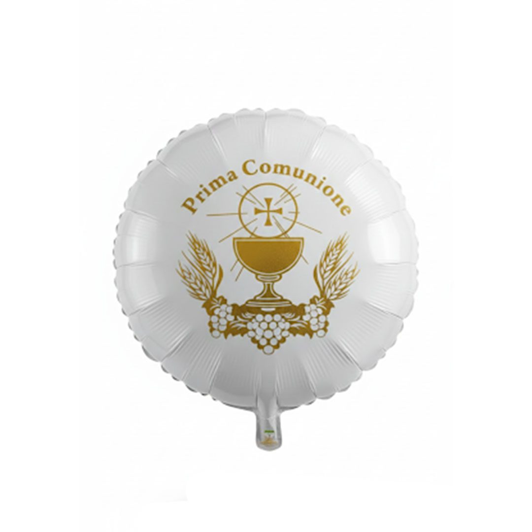 GLOBO PRIMA COMUNIONE 45 CM GLOBO PRIMA COMUNIONE 45 CM