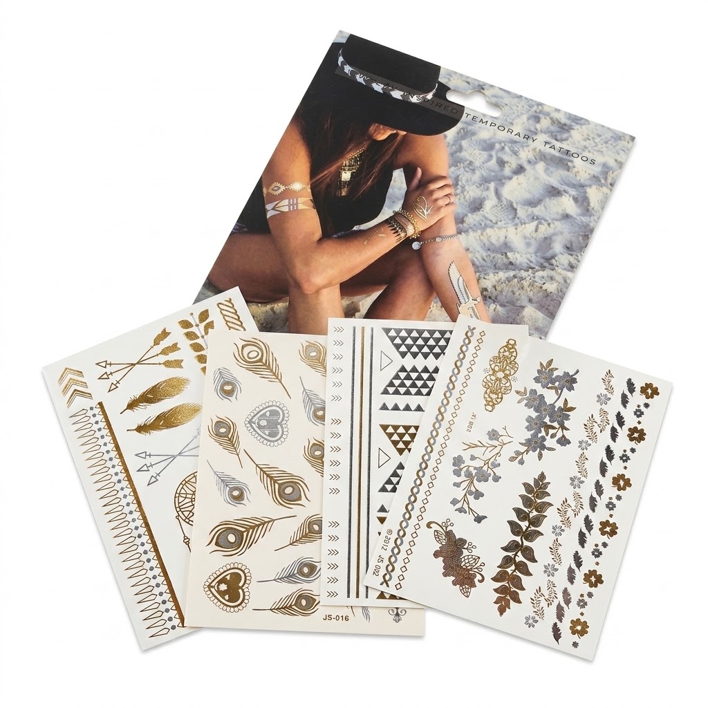 BLISTER TATTO METALIZADOS BLISTER TATTO METALIZADOS